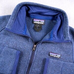 Patagonia Better Sweater 1/4-Zip Fleece Pullover Jacket Blue Women's S Outdoor